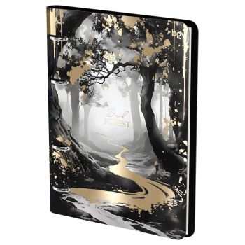 Тетрадь на кольцах А5, 120л., кожзам,  BG 