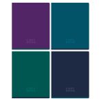 Тетрадь 48л., А5, клетка BG "Одноцветный. Темный"