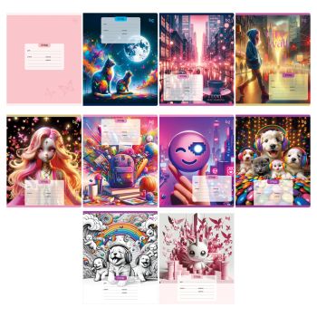 Тетрадь 12л., клетка BG 