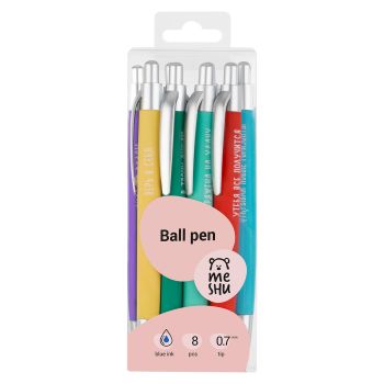 Набор шариковых автоматических ручек MESHU 