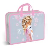 Папка с ручками 1 отделение, А4 Berlingo "Furry-tale Friend", 340*245*100мм, пластик, на молнии