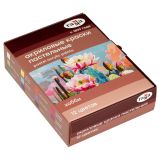 Краски акриловые декоративные Гамма "Хобби", 12 цветов, 20 мл, картон.упак., пастельные цвета