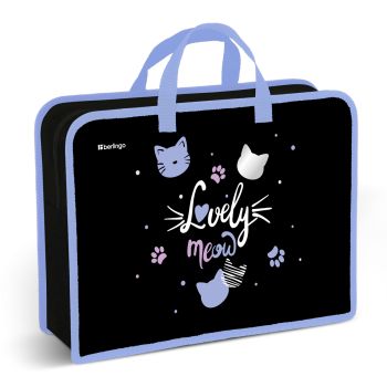 Папка с ручками 1 отделение, А4 Berlingo 