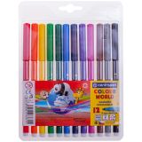 Фломастеры Centropen "Colour World", 12цв., трехгранные, смываемые, блистер Фломастеры Centropen "Colour World", 12цв., трехгранные, смываемые, блистер