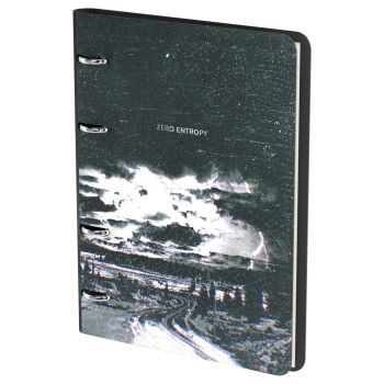 Тетрадь на кольцах А5, 80л. ЛАЙТ, кожзам, Greenwich Line 