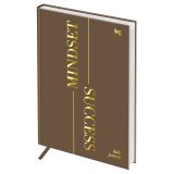 Ежедневник недатированный А5, 136л., 7БЦ, BG "Mindset. Caramel", отд. фольгой 3D, soft touch, в подарочной коробке