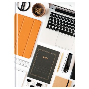 Бизнес-блокнот А5, 80л., евроформат, BG 