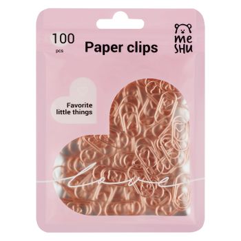 Скрепки фигурные 19мм, MESHU 