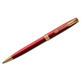 Ручка шариковая Parker "Sonnet Red GT" черная, 1,0мм, поворот., подарочная упаковка Ручка шариковая Parker "Sonnet Red GT" черная, 1,0мм, поворот., подарочная упаковка