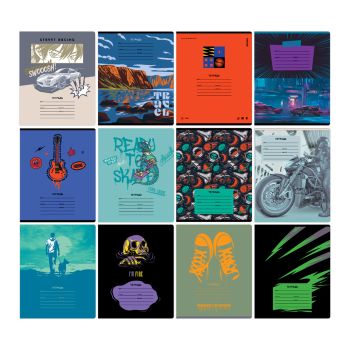 Тетрадь 24л., линия BG 