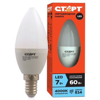 Лампа светодиодная Старт LED, серия 