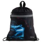 Мешок для обуви 1 отделение Berlingo "Ultimate power", 360*460мм, вентиляционная сеточка , светоотражающая лента, карман на молнии