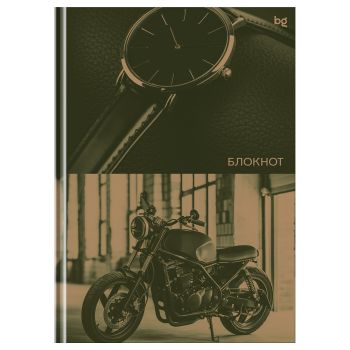 Бизнес-блокнот А5, 64л., евроформат, BG 