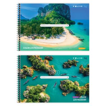 Альбом для рисования 40л., А4, на гребне BG 