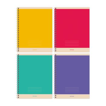 Тетрадь 48л., А5, клетка на гребне BG 