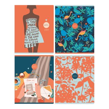 Тетрадь 48л., А5, клетка BG 