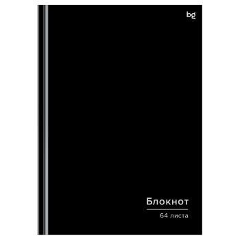 Бизнес-блокнот А5, 64л., евроформат, BG 