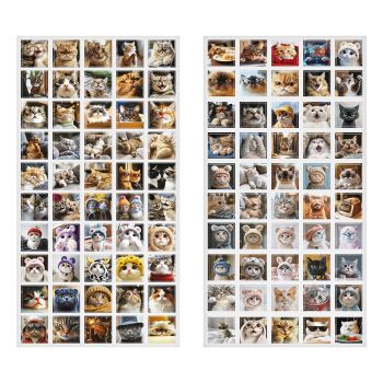 Набор наклеек ПВХ MESHU 