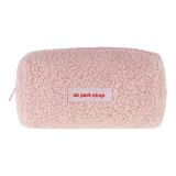 Пенал мягкий, Först "Pink plush", 1 отделение, 180*90*70, плюшевый