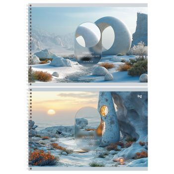 Альбом для рисования 40л., А4, на гребне BG 