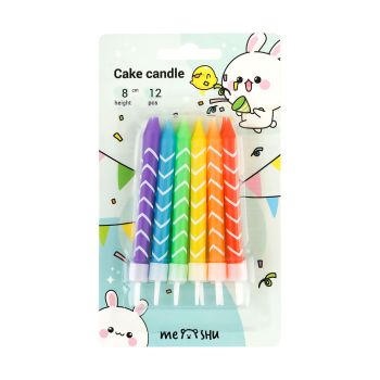 Свечи для торта с держателями MESHU 