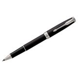 Ручка-роллер Parker "Sonnet Matte Black CT" черная, 0,8мм, подарочная упаковка Ручка-роллер Parker "Sonnet Matte Black CT" черная, 0,8мм, подарочная упаковка