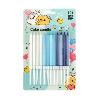 Свечи для торта с держателями MESHU 