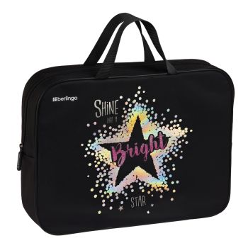 Папка текстильная с ручками 1 отделение, А4 Berlingo 