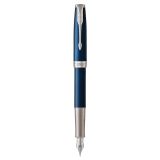 Ручка перьевая Parker "Sonnet Subtle Blue СT" черная, 0,8мм, подарочная упаковка