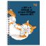 Записная книжка А6 80л., на гребне BG 
