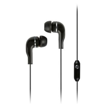 Наушники-вкладыши с микрофоном SmartBuy S4, 1м, черный Наушники-вкладыши с микрофоном SmartBuy S4, 1м, черный