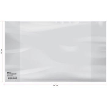 Обложка 208*346 для тетрадей и дневников, ПВХ 120мкм, ArtSpace, ШК