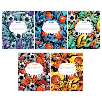 Тетрадь 18л., клетка BG 