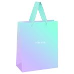 Пакет подарочный 33*42*12см MESHU "Bright gradient", фольга, матовая ламинация