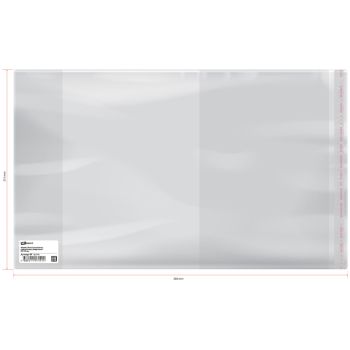 Обложка 215*360 для рабочих тетрадей Моро 2-4 класс, и дневников в твердом переплете, ПП 70мкм, универсальная с клеевым краем, ArtSpace, ШК