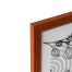 Рамка деревянная (МДФ) 21*30см, OfficeSpace, №1, небьющееся стекло, красное дерево