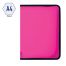 Папка на молнии Berlingo, А4, 500мкм, розовый неон