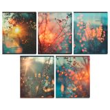 Тетрадь 48л., А5, клетка BG "Теплые воспоминания", "софт тач" ламинация