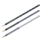 Карандаш ч/г MESHU "Маленький друг (Little friend)", HB, заточен., с печатью, стразы на топе, без ластика, ассорти, туба