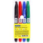 Набор маркеров перманентных OfficeSpace 04цв., пулевидный, 1мм, чехол с европодвесом