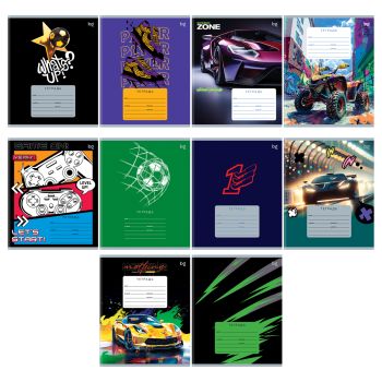 Тетрадь 18л., клетка BG 