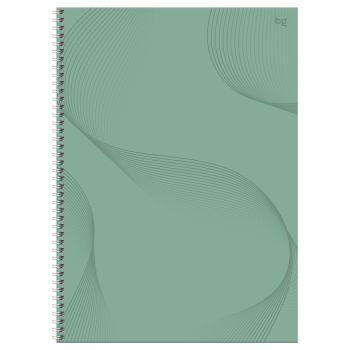 Тетрадь 160л., А4 клетка на гребне BG 