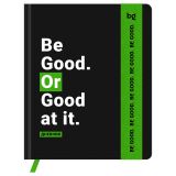 Дневник 1-11 кл. 48л. (твердый) BG "Motivation. Be good", иск. кожа, печать, ляссе, на резинке