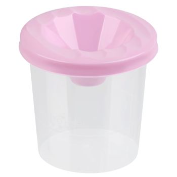 Стакан-непроливайка Гамма, пастельно-розовый