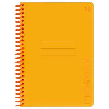 Тетрадь 48л., А5, клетка на пластиковом гребне, BG 