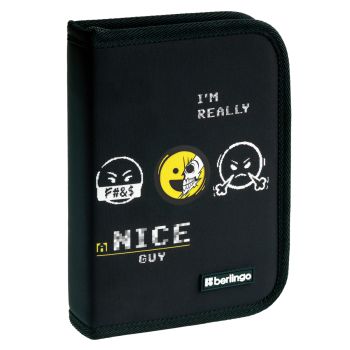 Пенал 1 отделение, 200*140*40 мм, Berlingo 