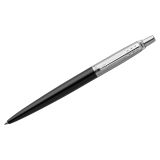 Ручка шариковая Parker "Jotter Bond Street Black CT" синяя, 1,0мм, кнопочн., подарочная упаковка Ручка шариковая Parker "Jotter Bond Street Black CT" синяя, 1,0мм, кнопочн., подарочная упаковка