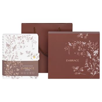 Ежедневник недатированный, А5, 136л., мягкий переплет, экокожа, BG 