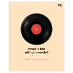 Дневник для музыкальной школы 48л. (твердый) BG "Винил", глянцевая ламинация