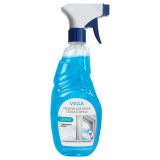 Средство для мытья стекол и зеркал Vega "Сияние", с нашатырным спиртом, 750 мл